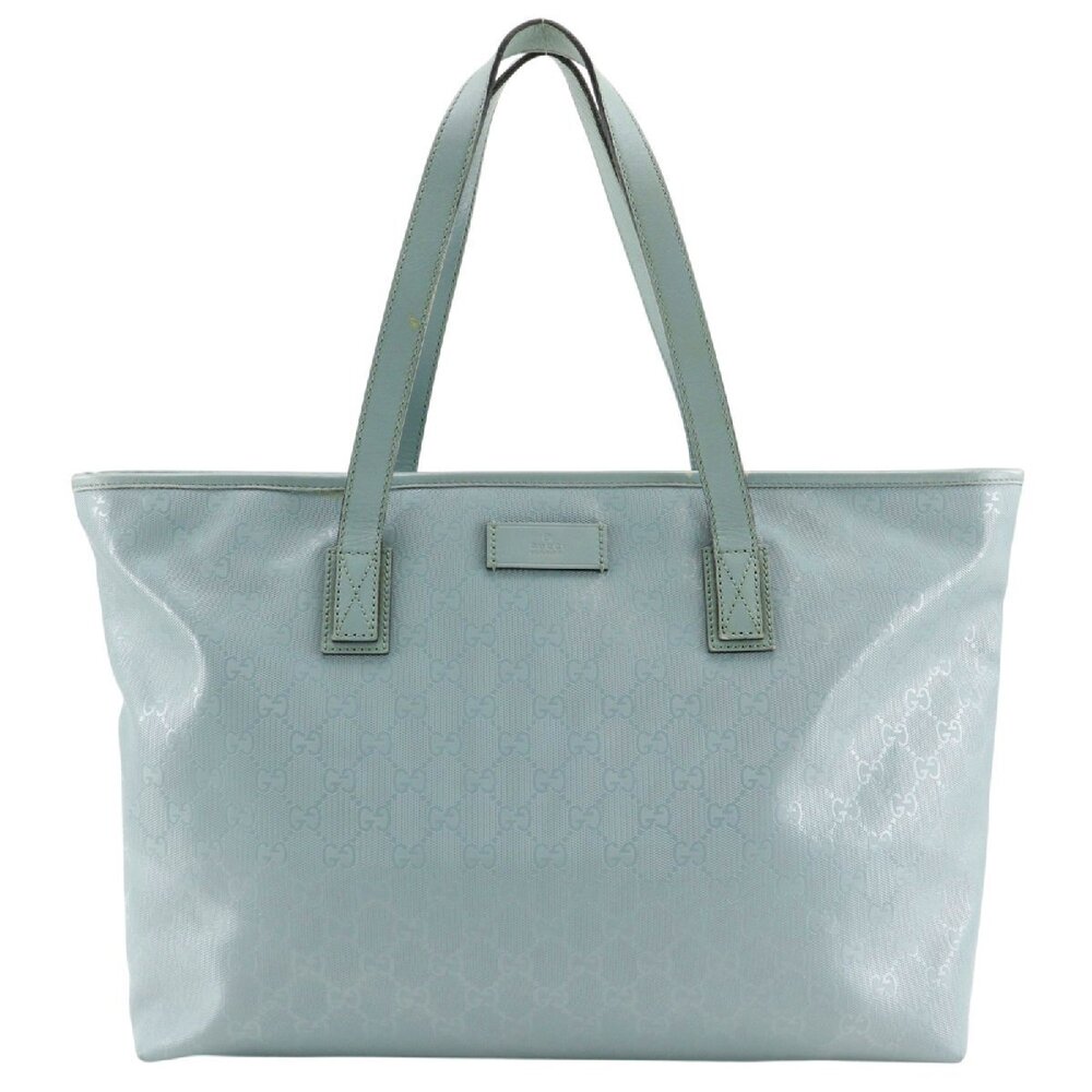 GUCCI GG Imprime Tote Bag Blue